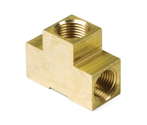 3700# messingbeslag Union Tee Messing Pipe Fittings