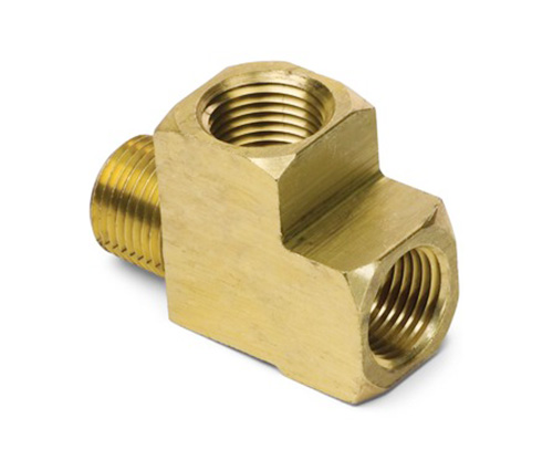 3750# messingbeslag hannløp tee messing pipe beslag
